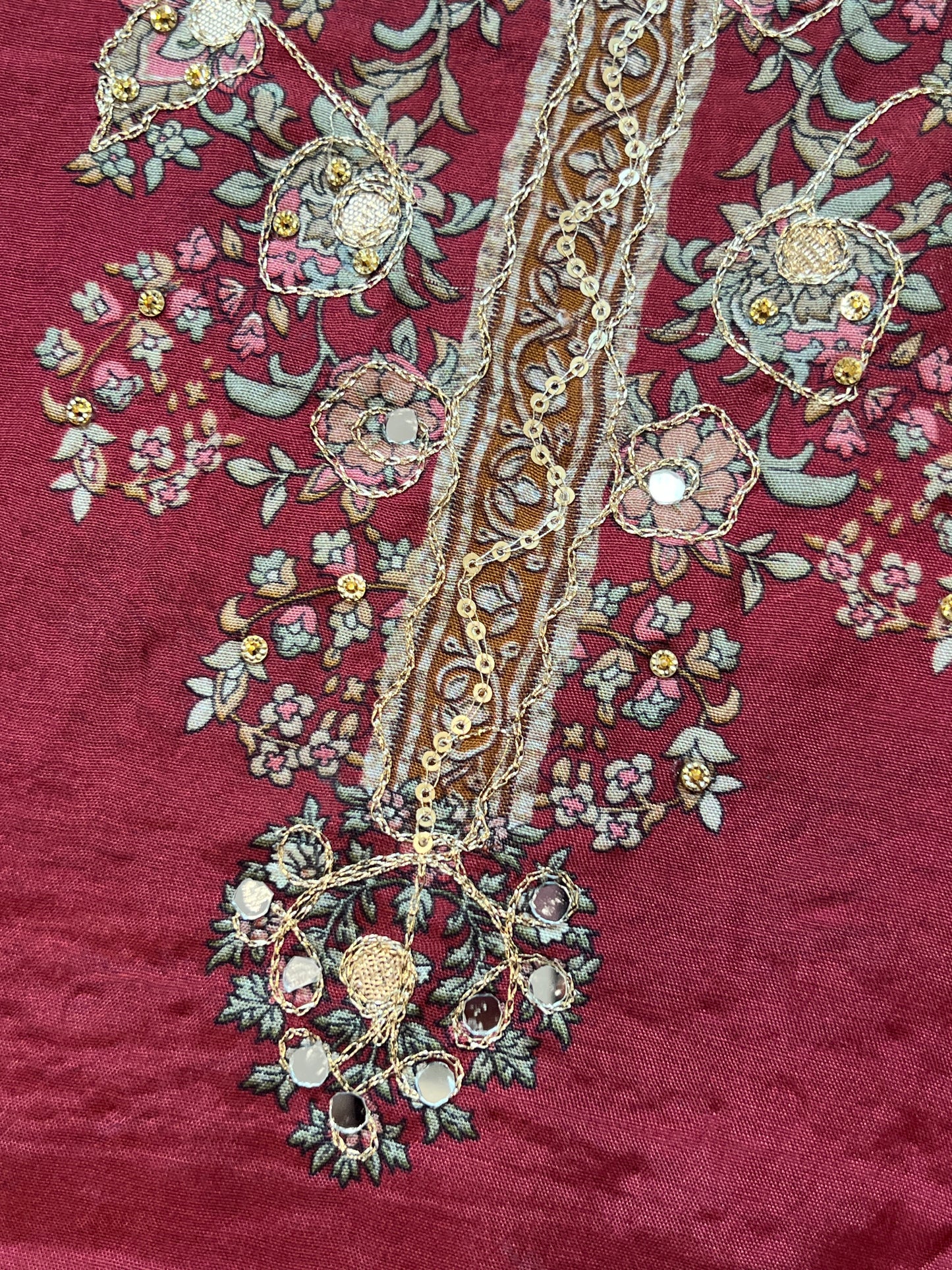 MUSLIN EMBROIDERY SUIT 246