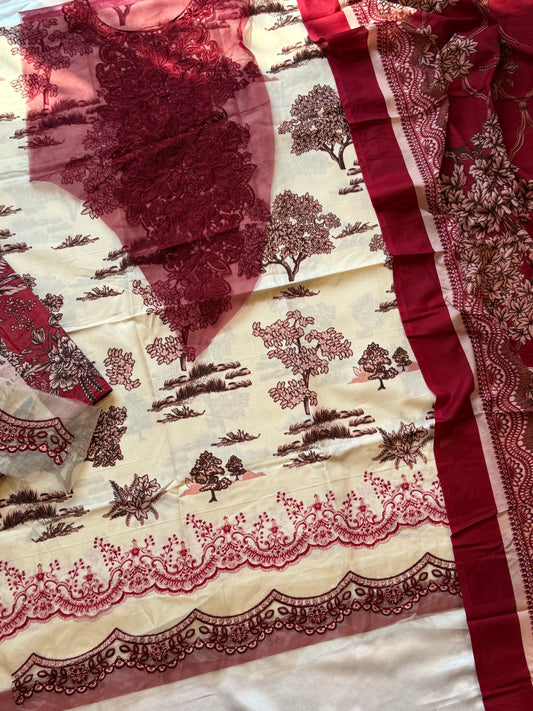 MARIA B COTTON PATCH SUIT 7 Q