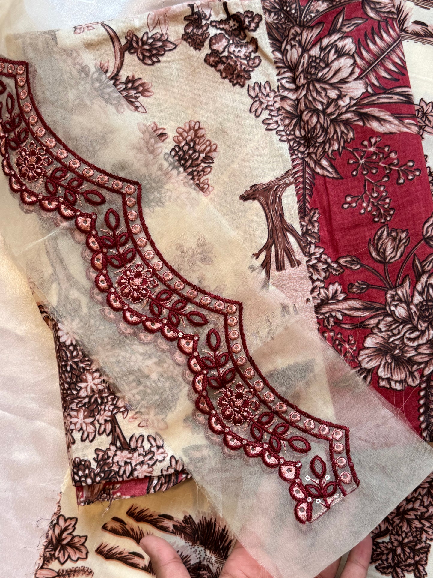 MARIA B COTTON PATCH SUIT 7 Q