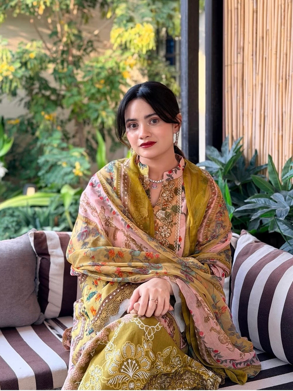 HARSHA GREEN READYMADE SUIT