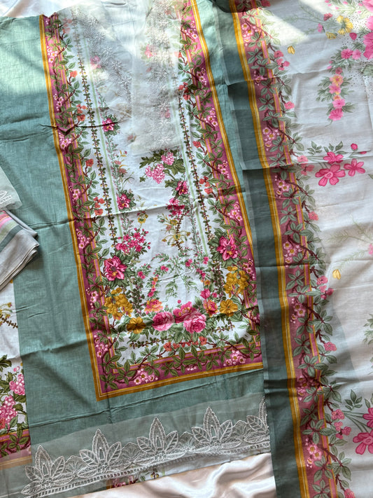 MARIA B COTTON PATCH SUIT  5 Q