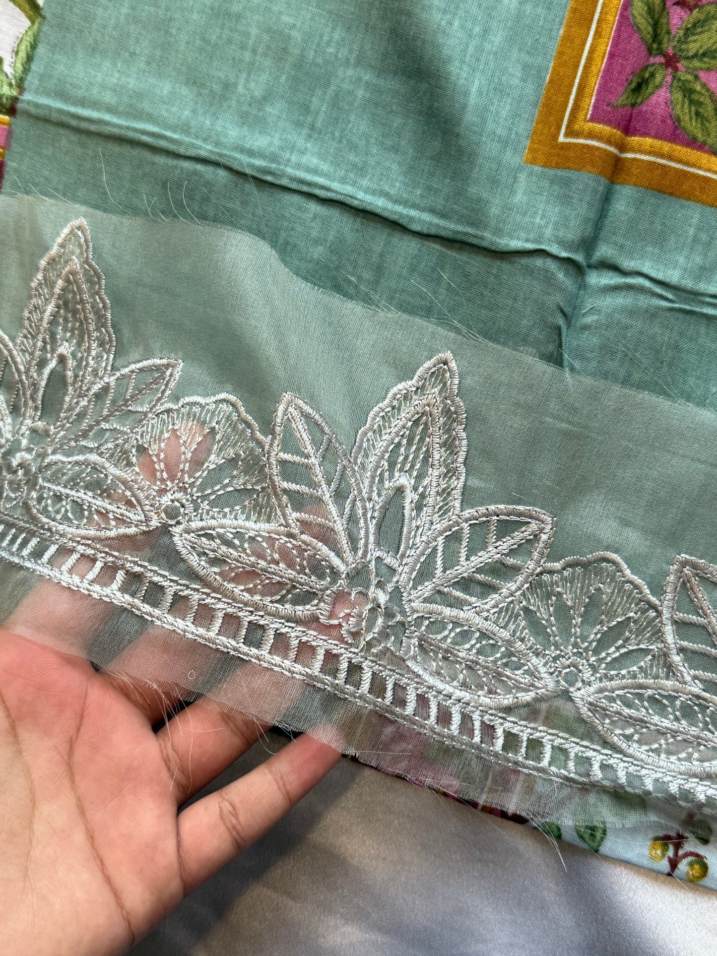 MARIA B COTTON PATCH SUIT  5 Q