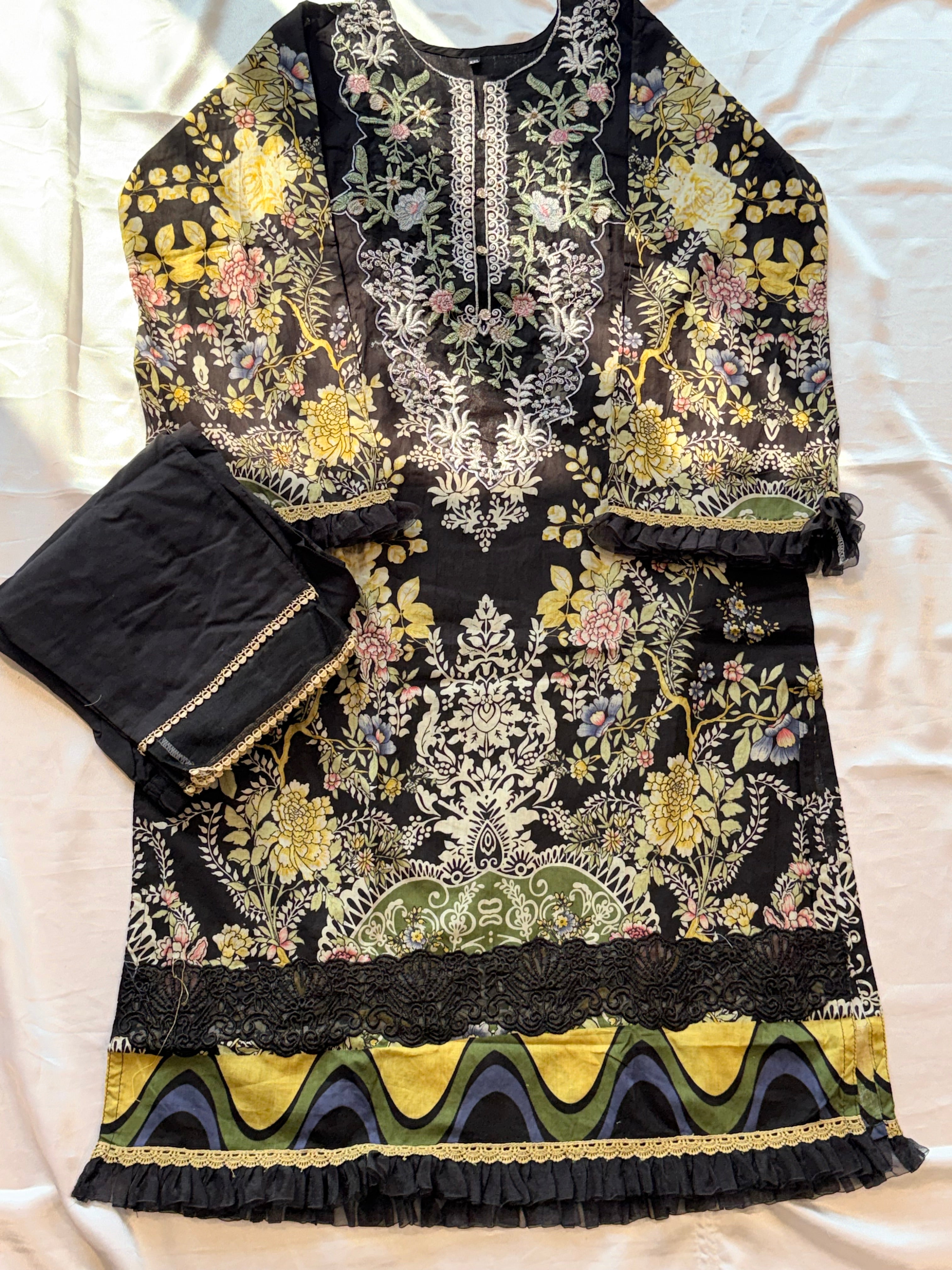 JADE READYMADE COTTON PATCH SUIT Q