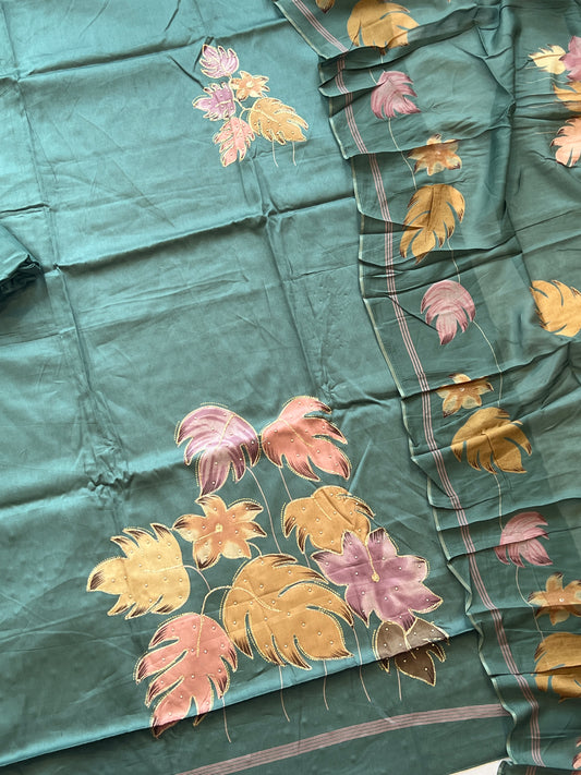 MUMTAZ MUSLIN EMBROIDERY SUIT 1