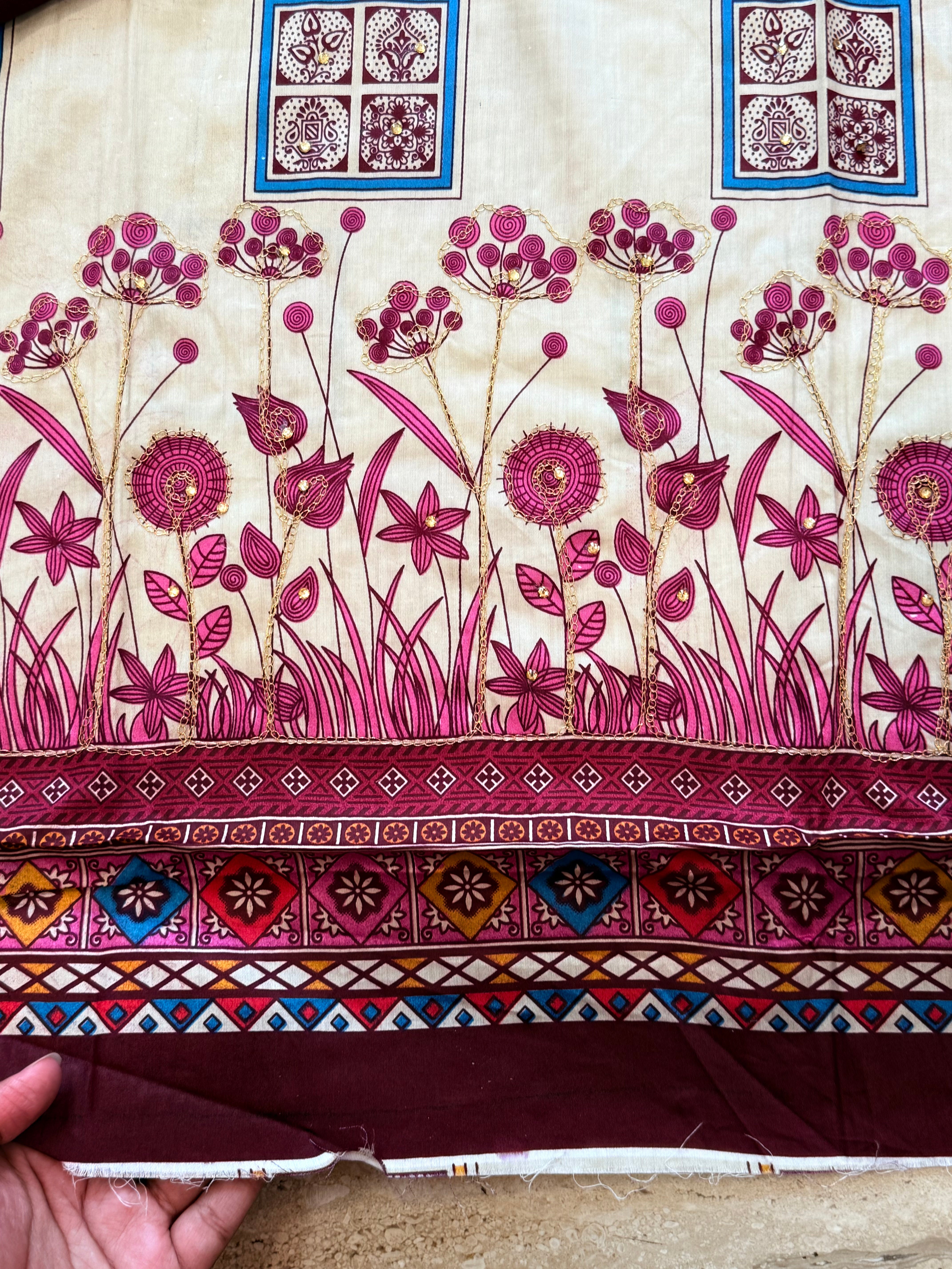 ROZANA PURE COTTON SUIT 42