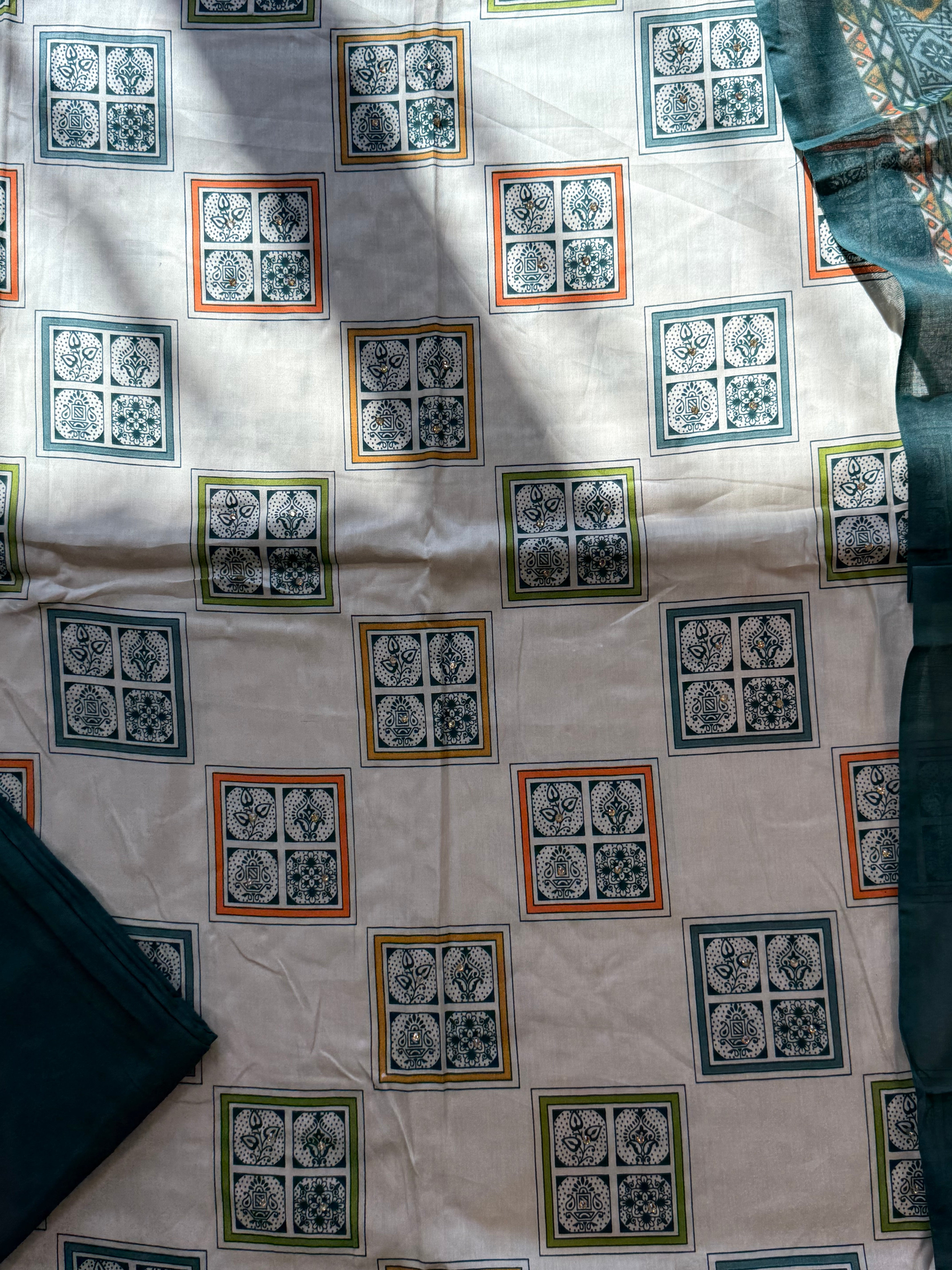 ROZANA PURE COTTON SUIT 40