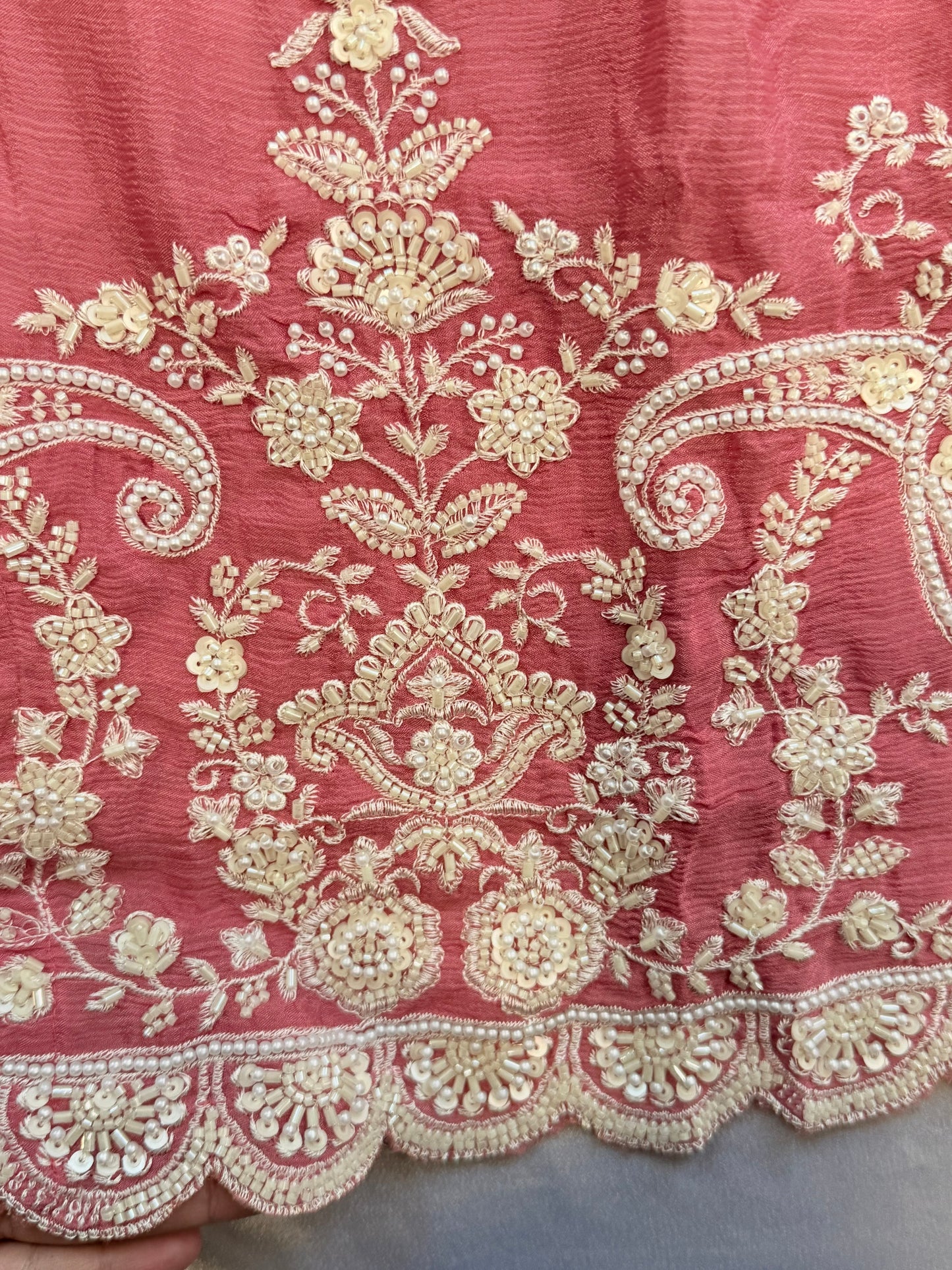 HAYA PURE GEORGETTE CO-ORD SET READYMADE Q