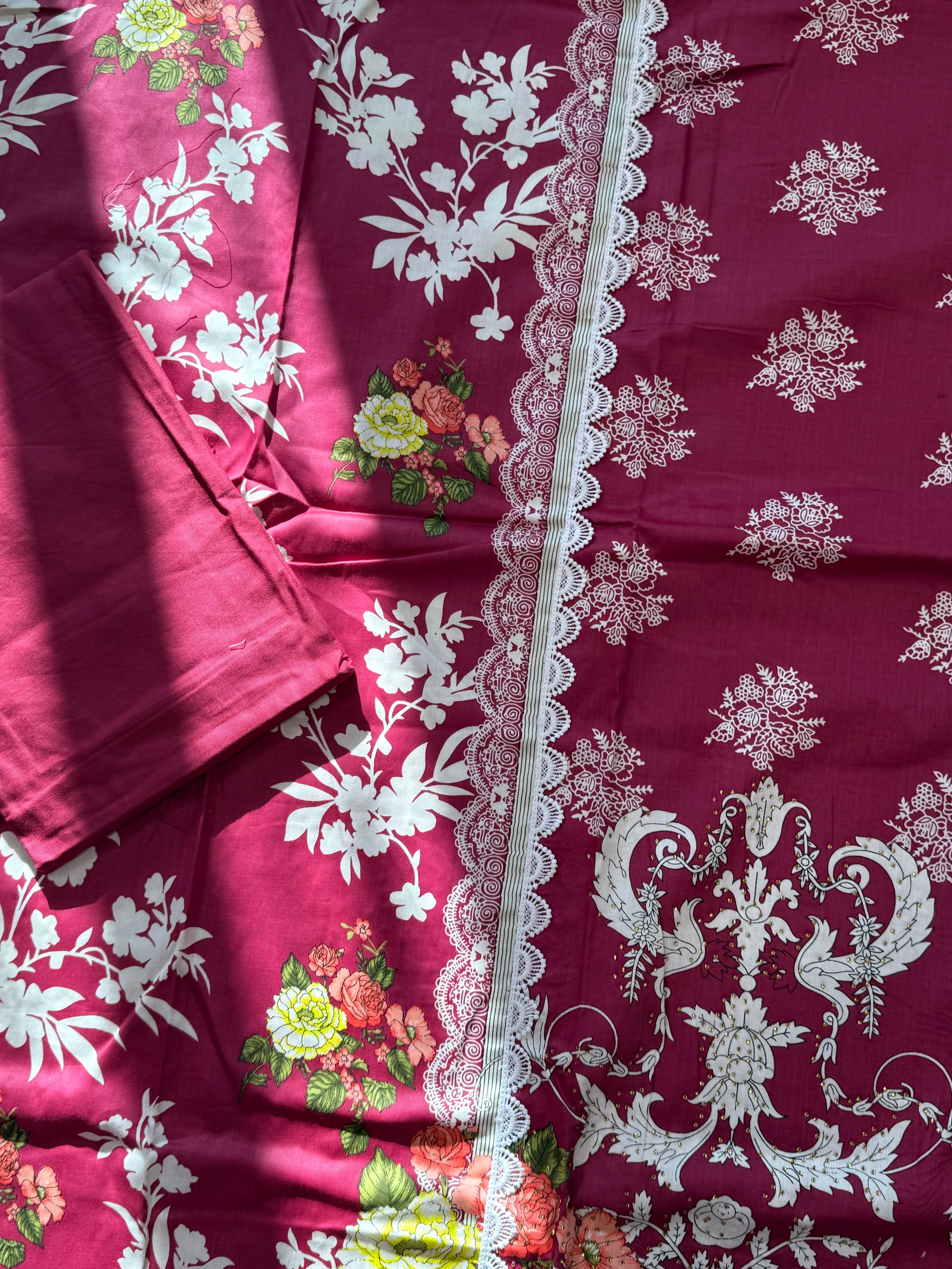 ROZANA PURE COTTON SUIT 33