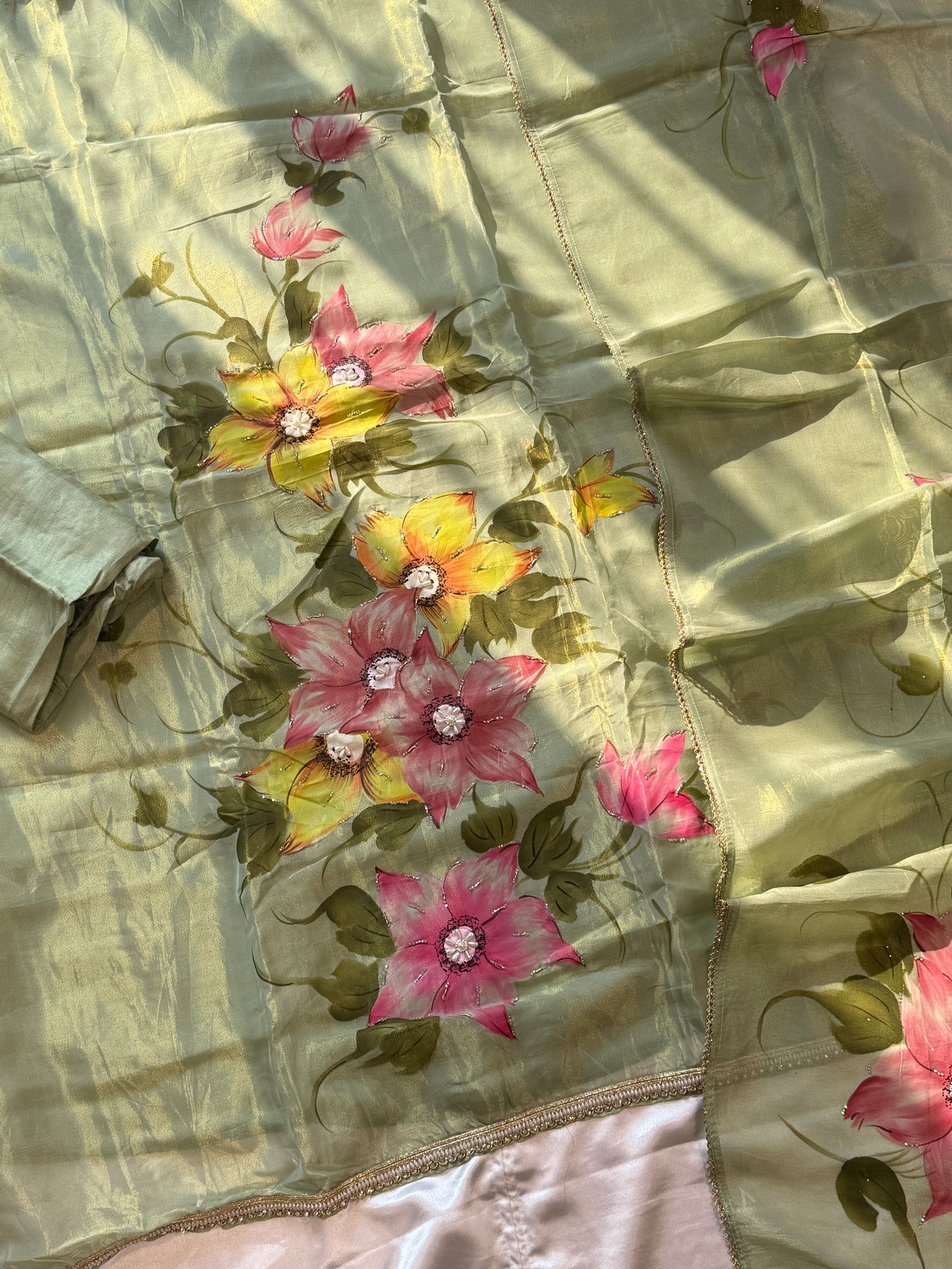 ZARQASH HAND EMBROIDERY SUIT Q