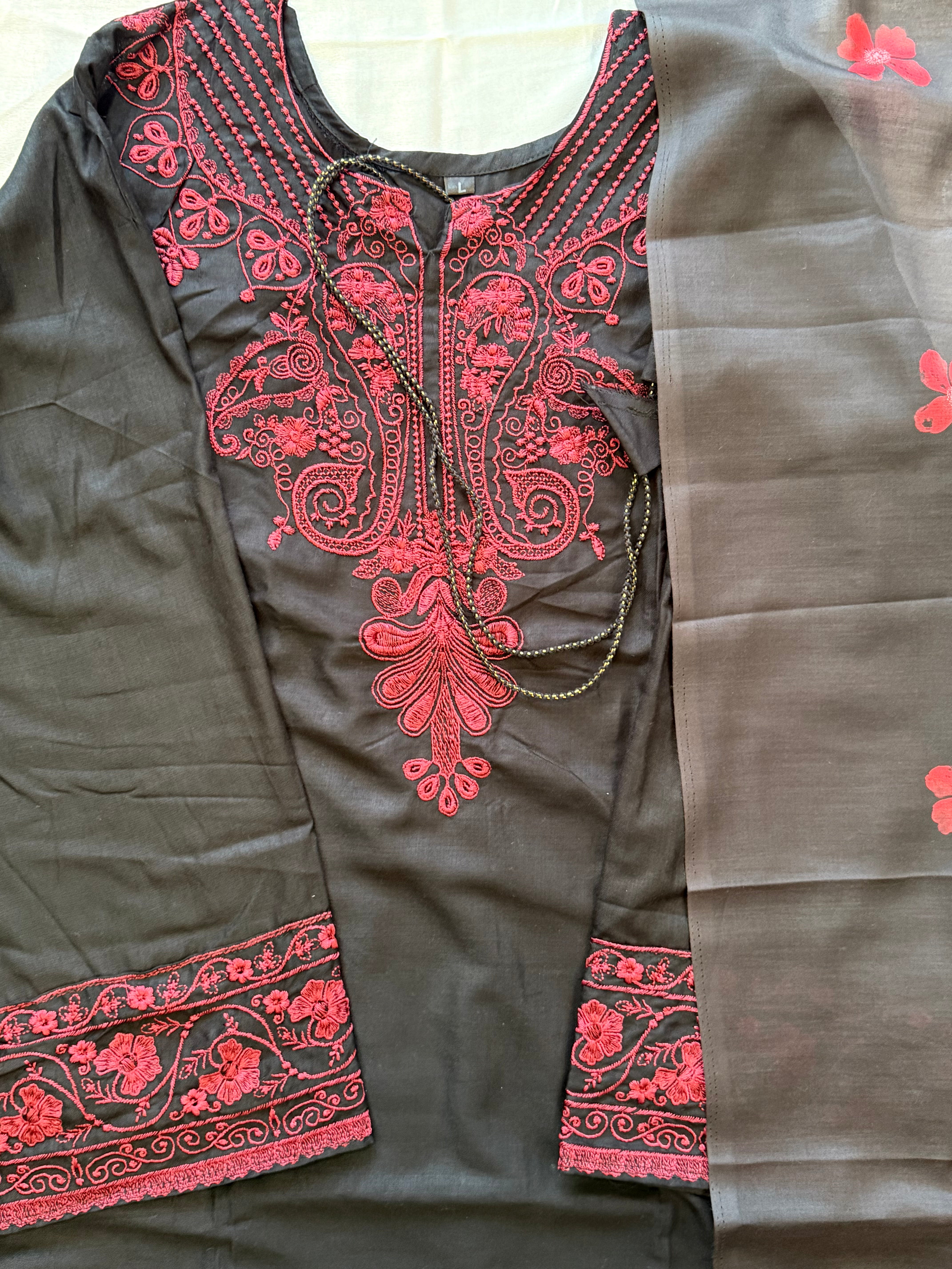 IMROZA RAYON FARSHI SHALWAR SET Q