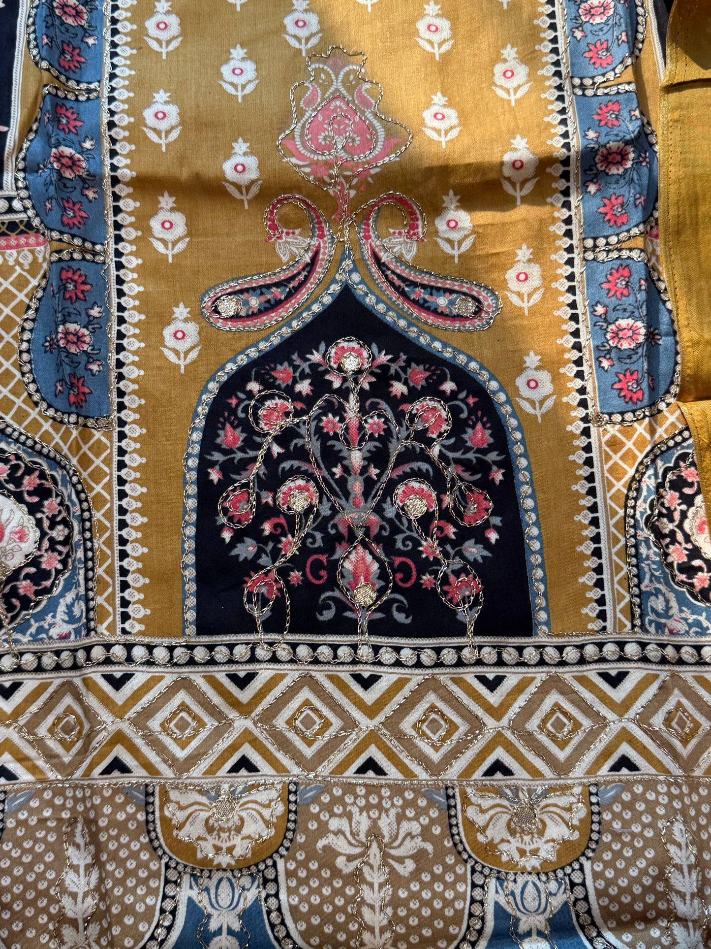 JHILMIL MUSLIN READYMADE SUIT 8 Q