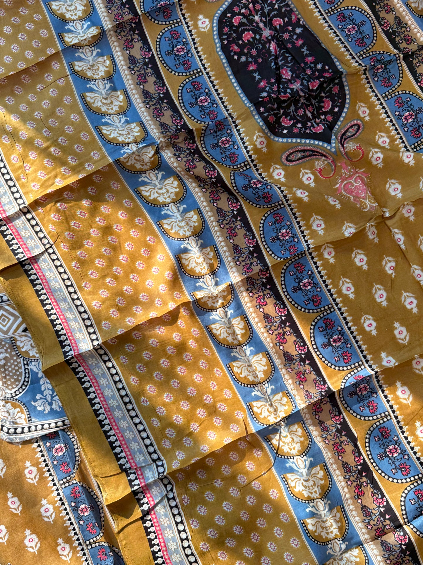 JHILMIL MUSLIN READYMADE SUIT 8 Q