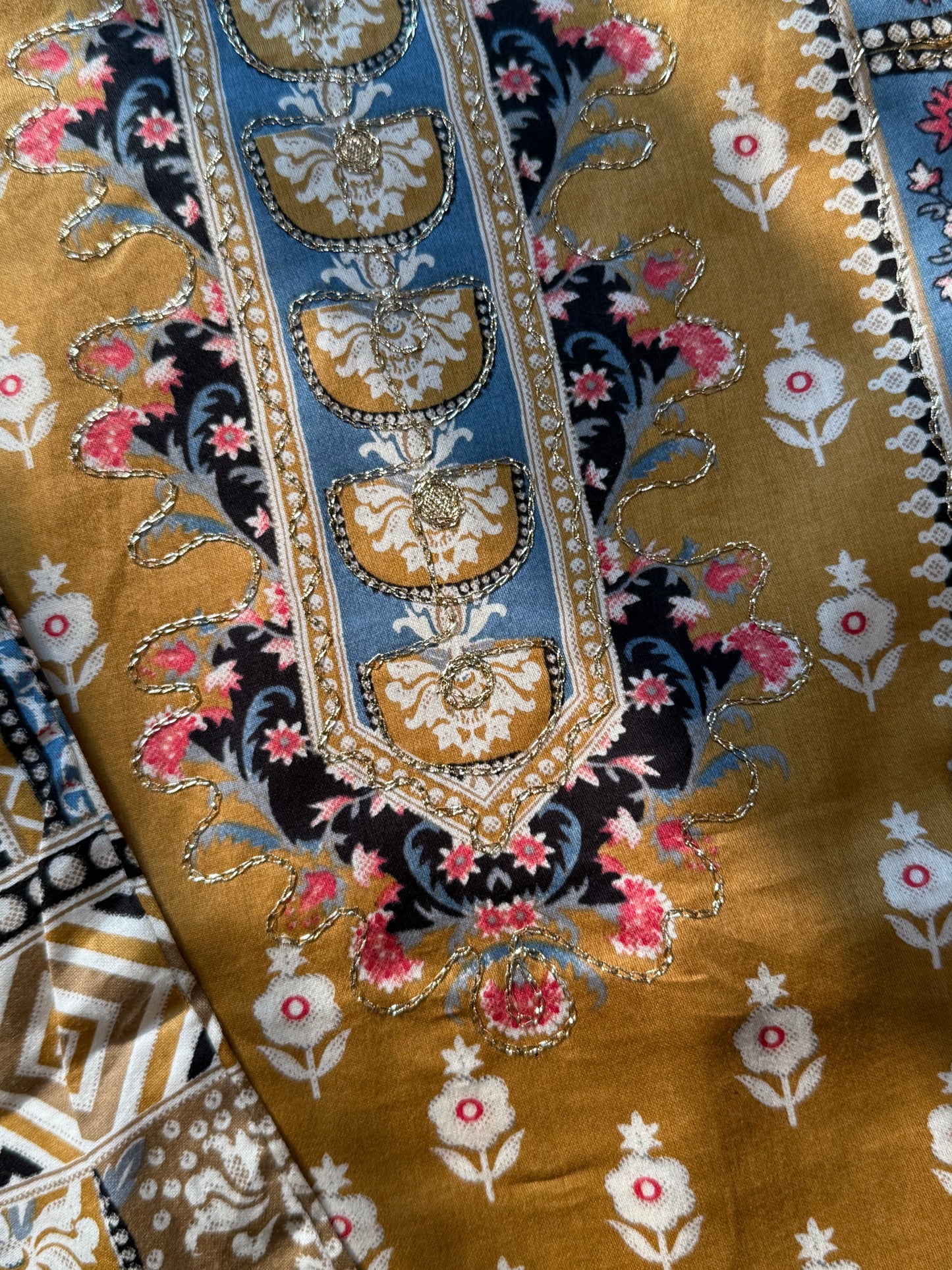 JHILMIL MUSLIN READYMADE SUIT 8 Q