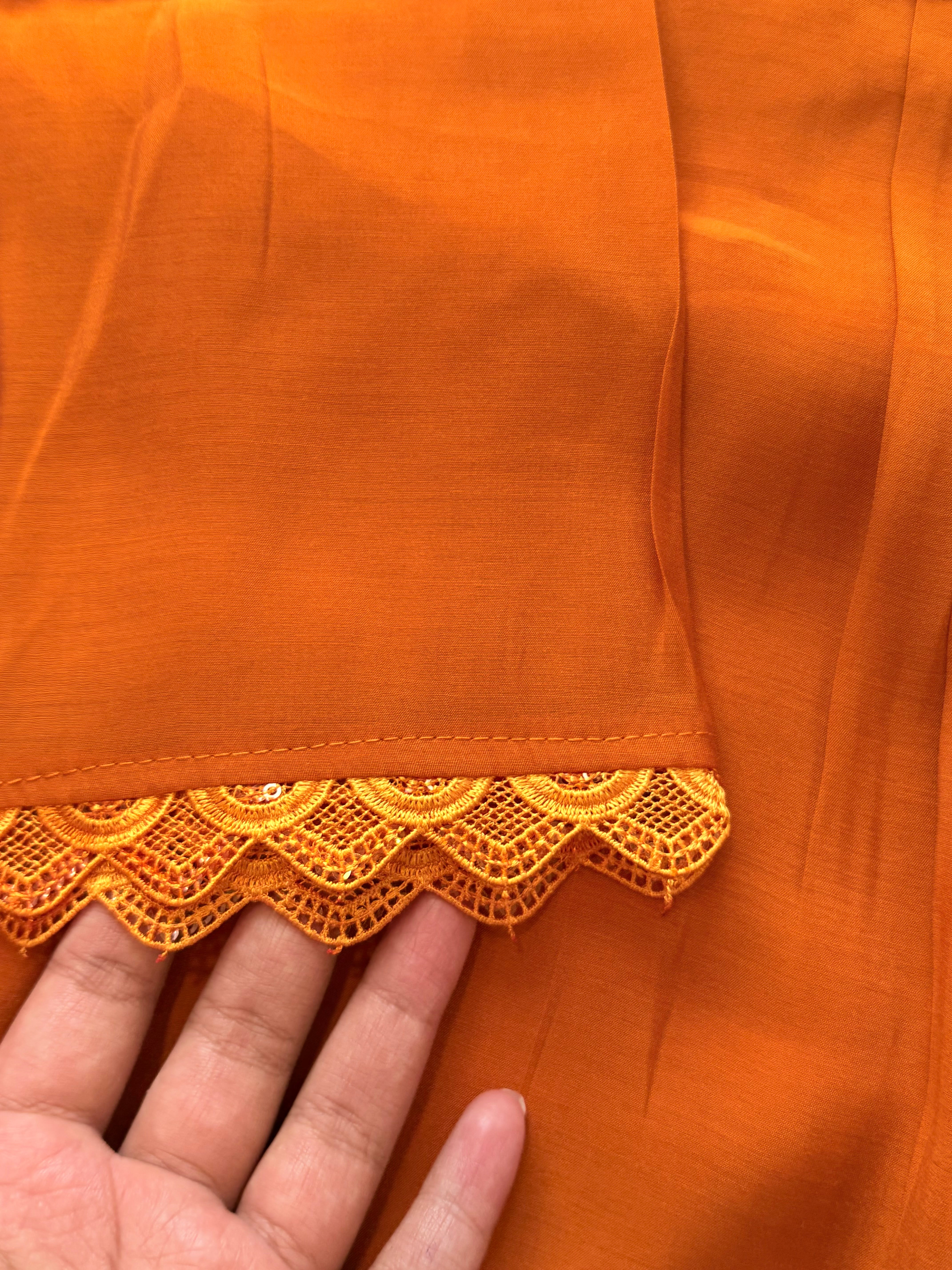 SABA MUL CHANDERI HANDWORK SUIT 5 Q