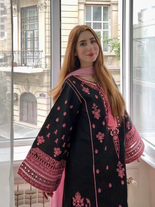 IMROZA RAYON CO-ORD SET  READYMADE