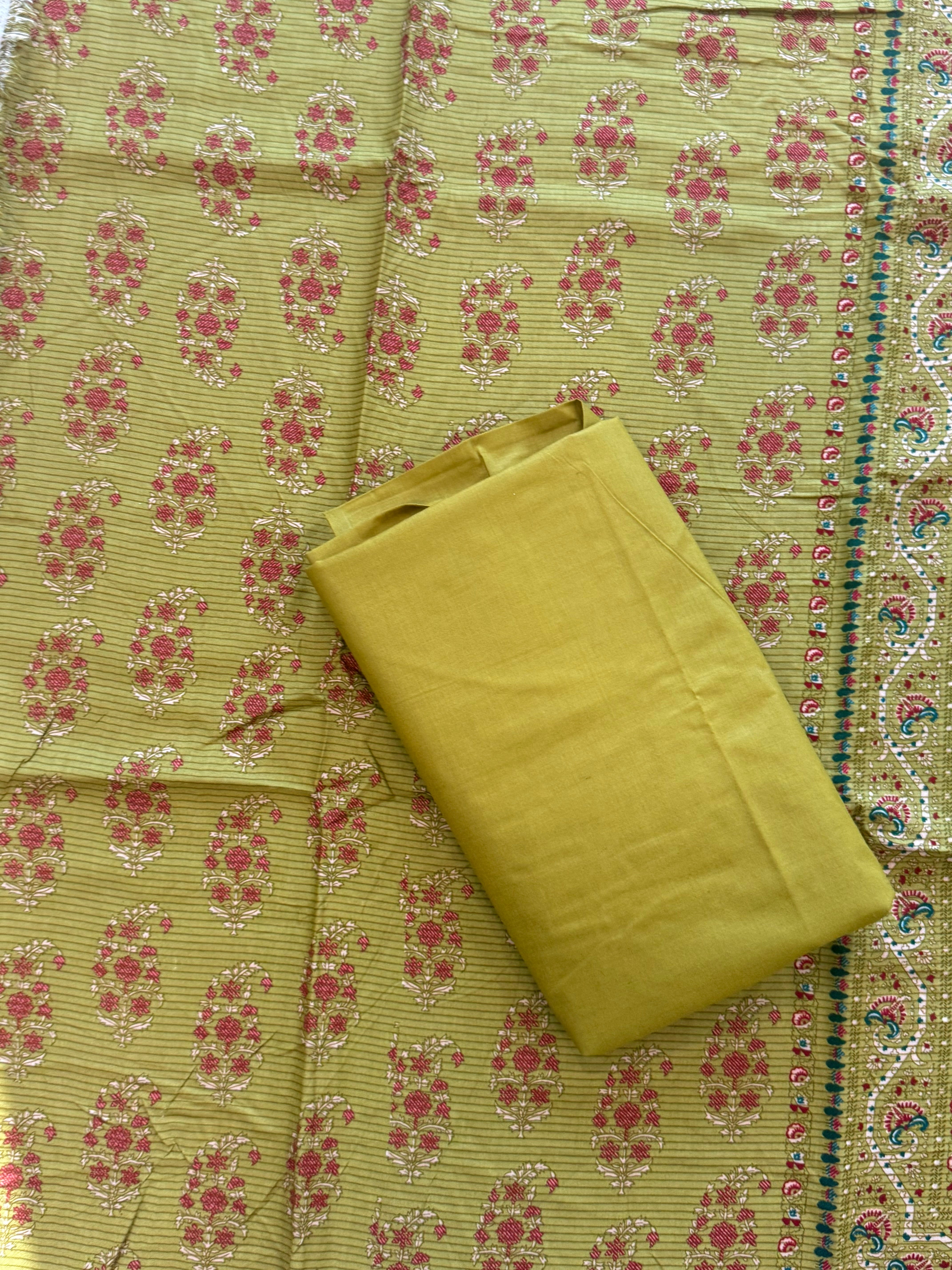 NIZAAM 2 COTTON EMBROIDERY SUIT 3 Q