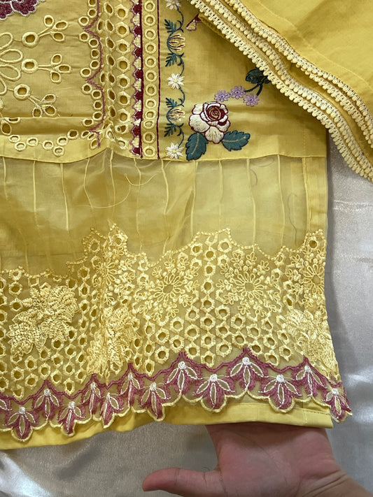 RAAHI PURE COTTON EMBROIDERY SUIT