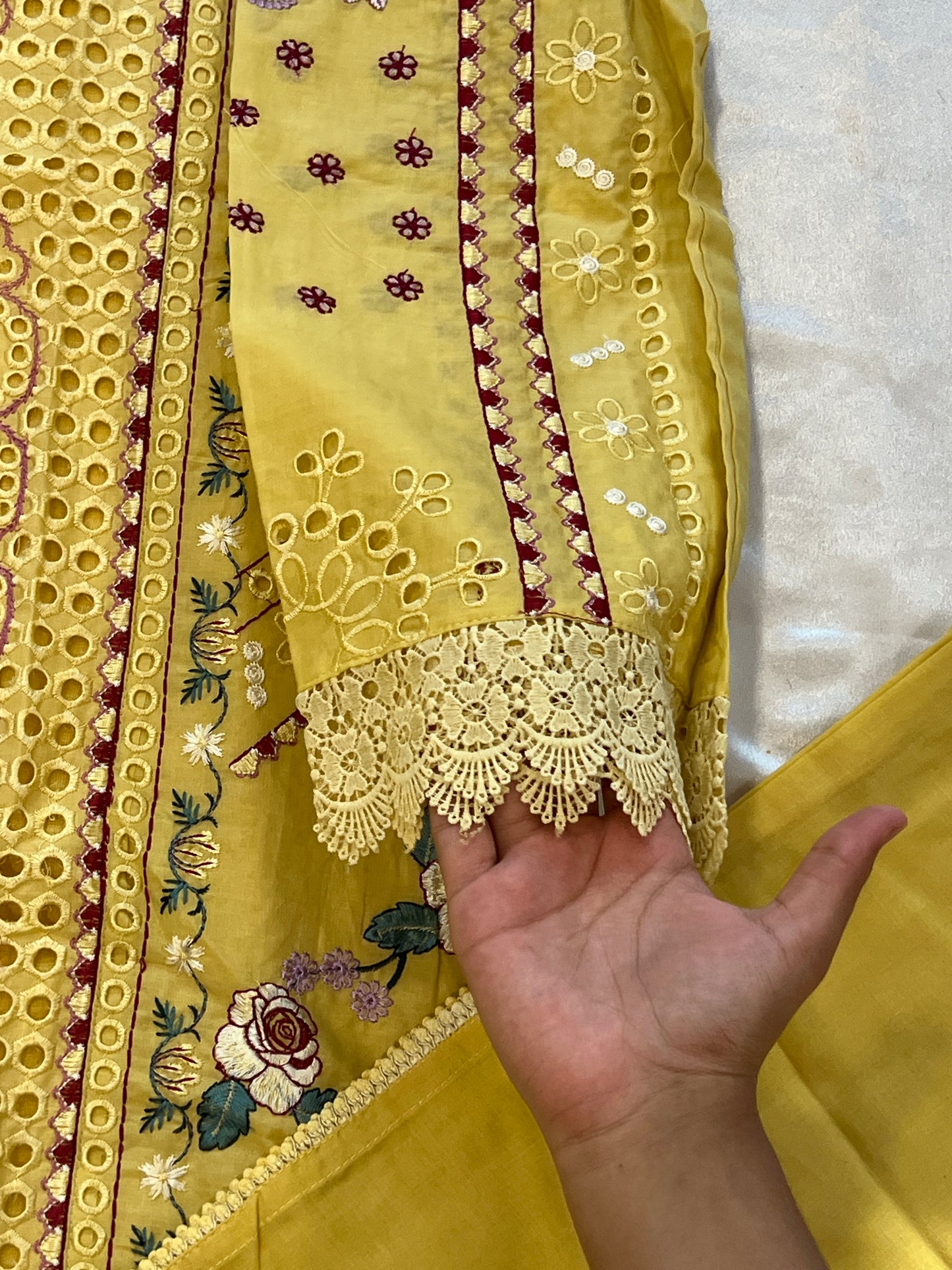 RAAHI PURE COTTON EMBROIDERY SUIT