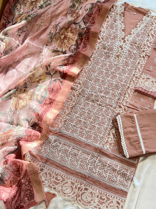 RAHI PURE COTTON EMBROIDERY SUIT 3