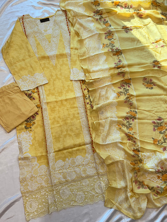 LILY LAWN READYMADE SUIT 3 Q