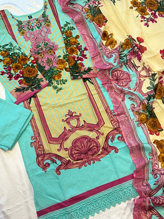 NOORI COTTON PATCH SUIT 6