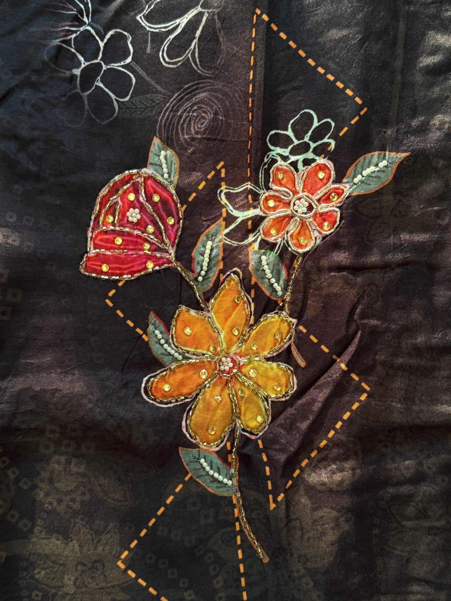 MUSLIN HAND EMBROIDERY SUIT 283