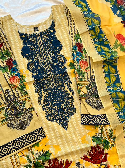NOORI COTTON PATCH SUIT 2