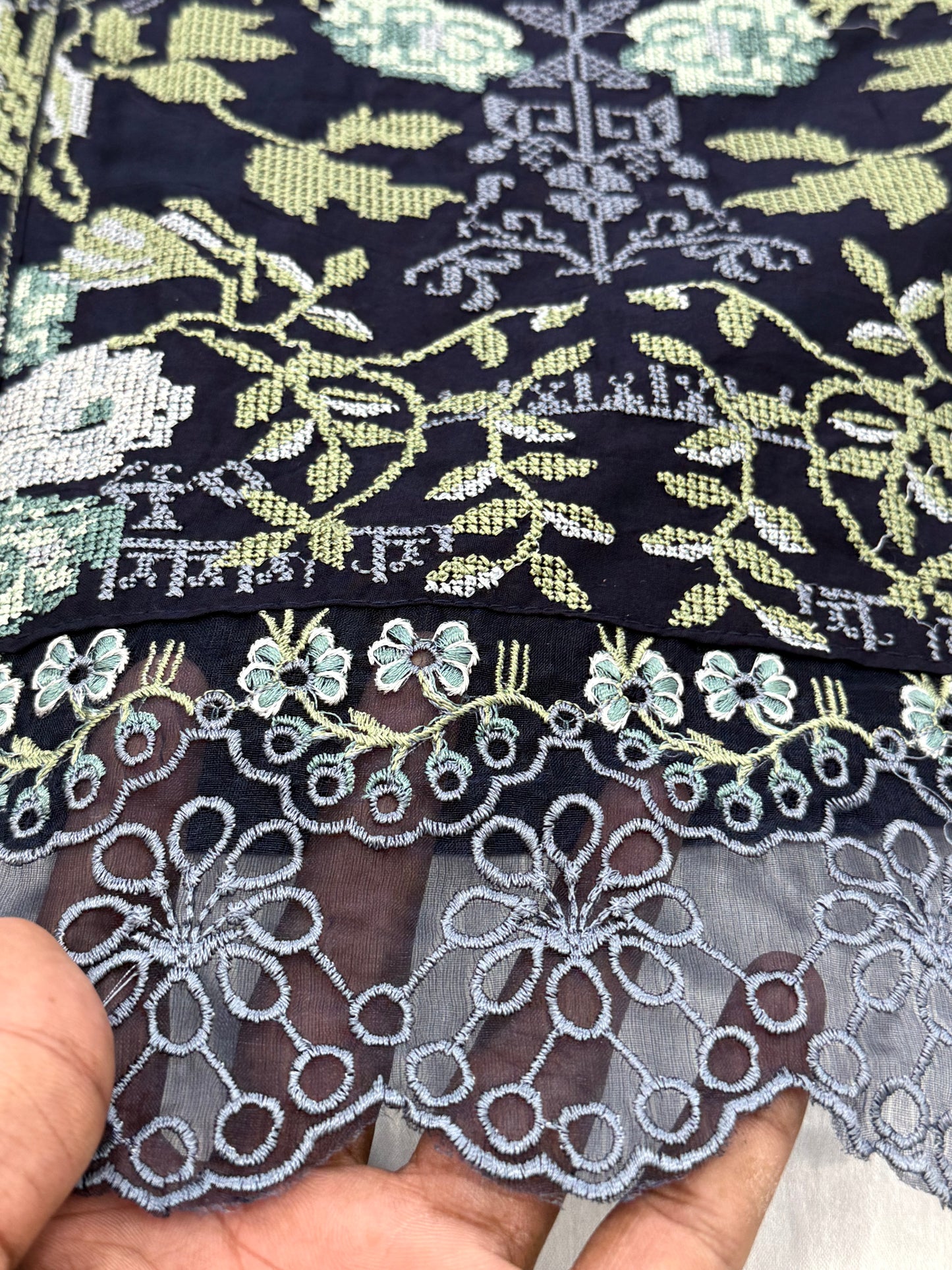 SOBIA COTTON  PATCH SUIT 9 Q