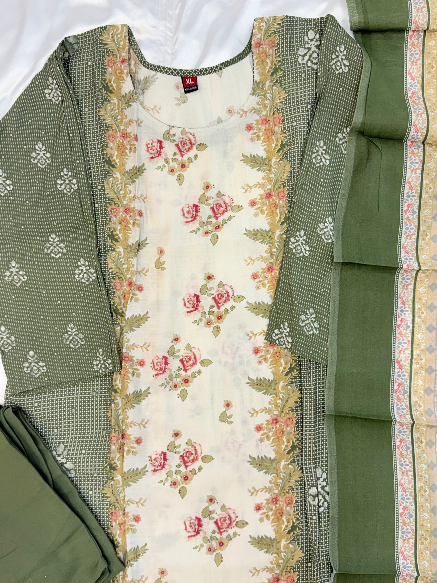 ZARA MUSLIN READYMADE SUIT Q