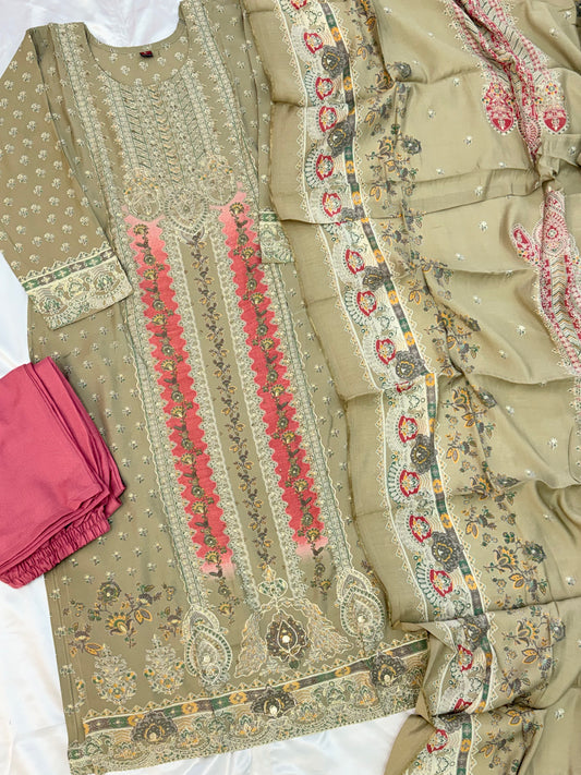 MUSLIN READYMADE SUIT 2 Q