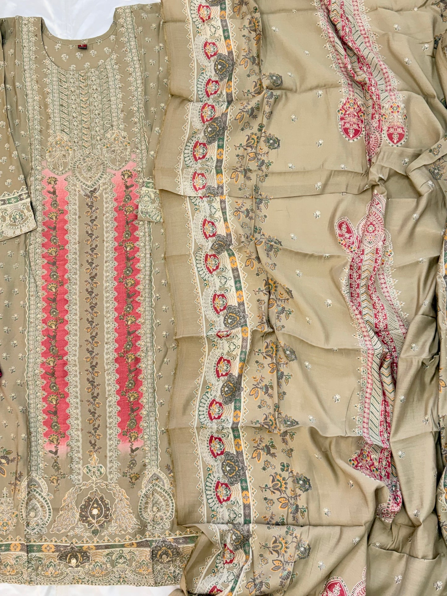 MUSLIN READYMADE SUIT 2 Q