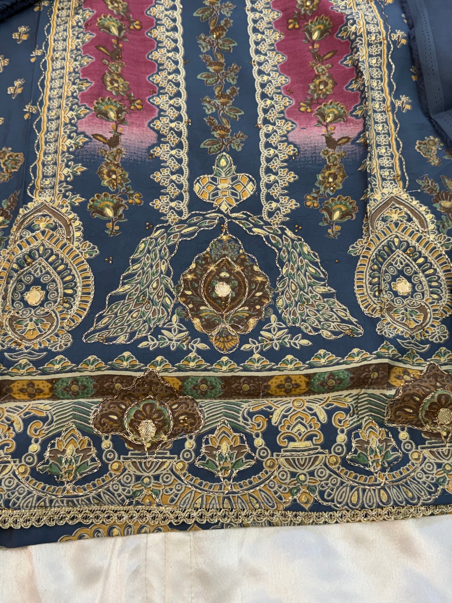 MUSLIN READYMADE SUIT 3 Q