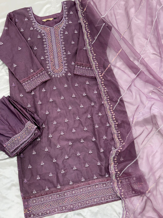 RAHI CUTDANA HANDWORK SUIT Q