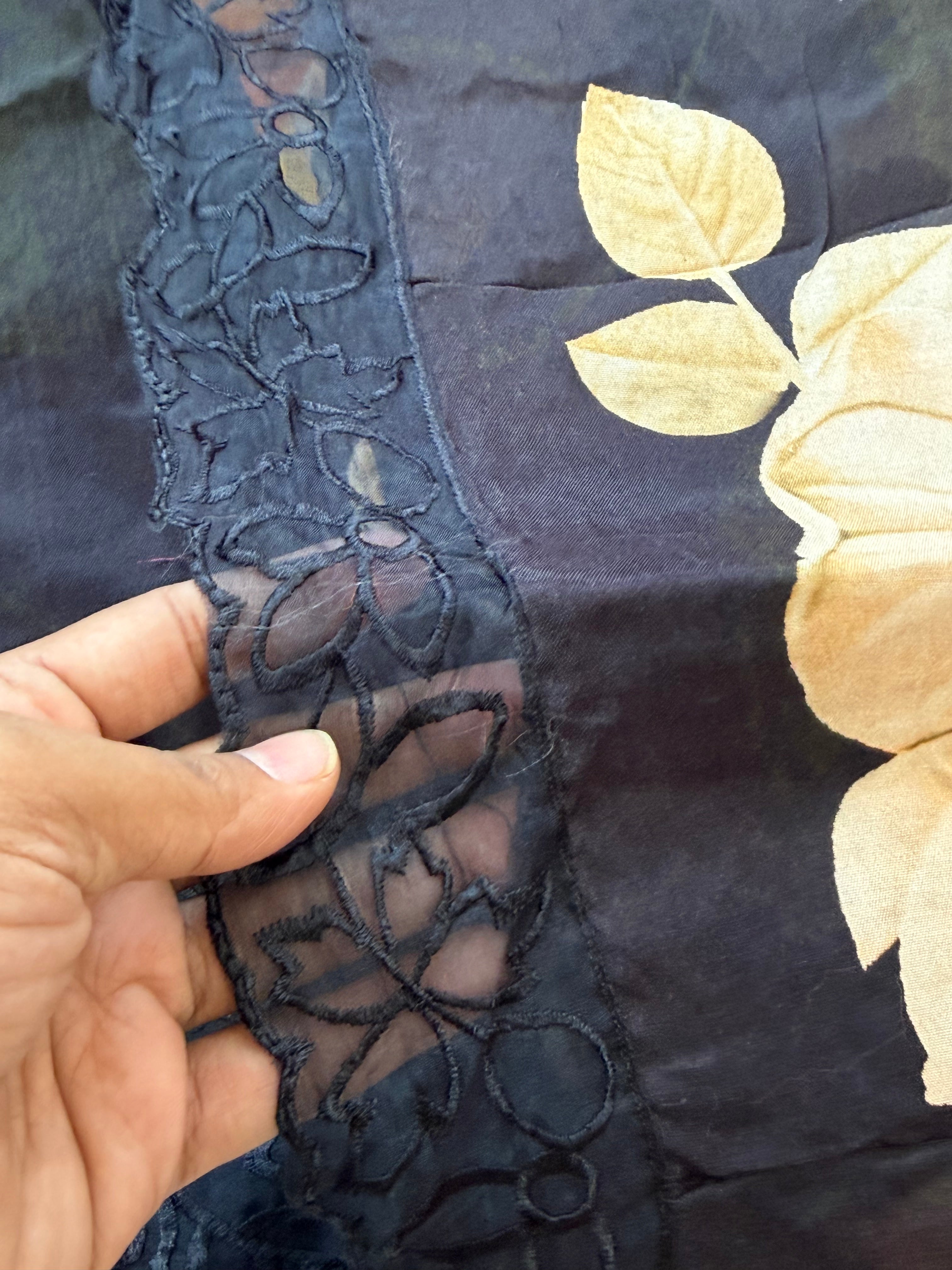 RAHI MUSLIN FARSHI SHALWAR SUIT