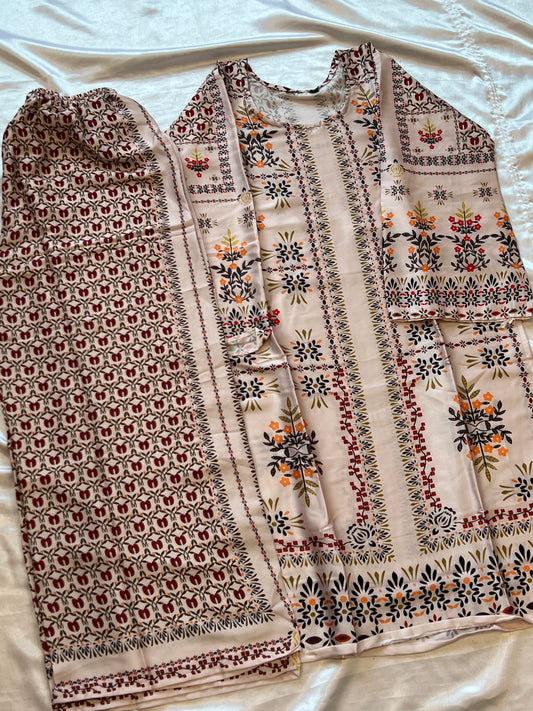 SILAYI LUXURY CO ORD READYMADE Q