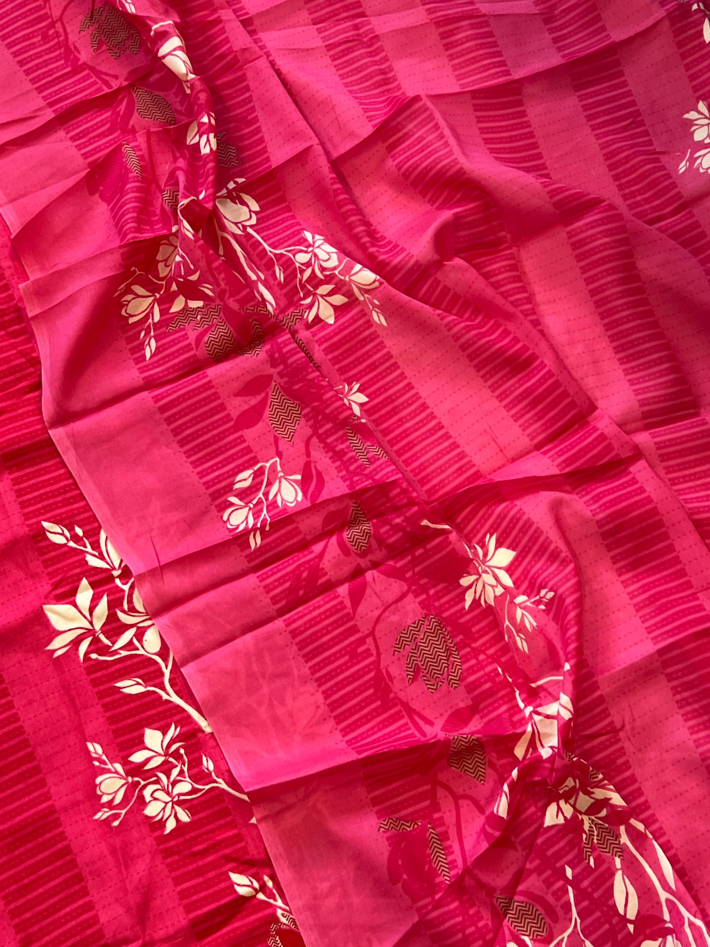 PINK AVATARA COTTON EMBROIDERY SUIT