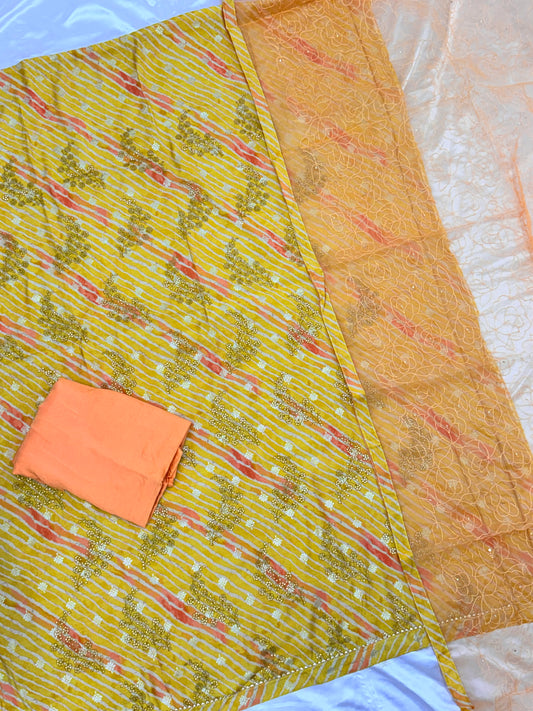 ROLEX PURE COTTON EMBROIDERY SUIT Q