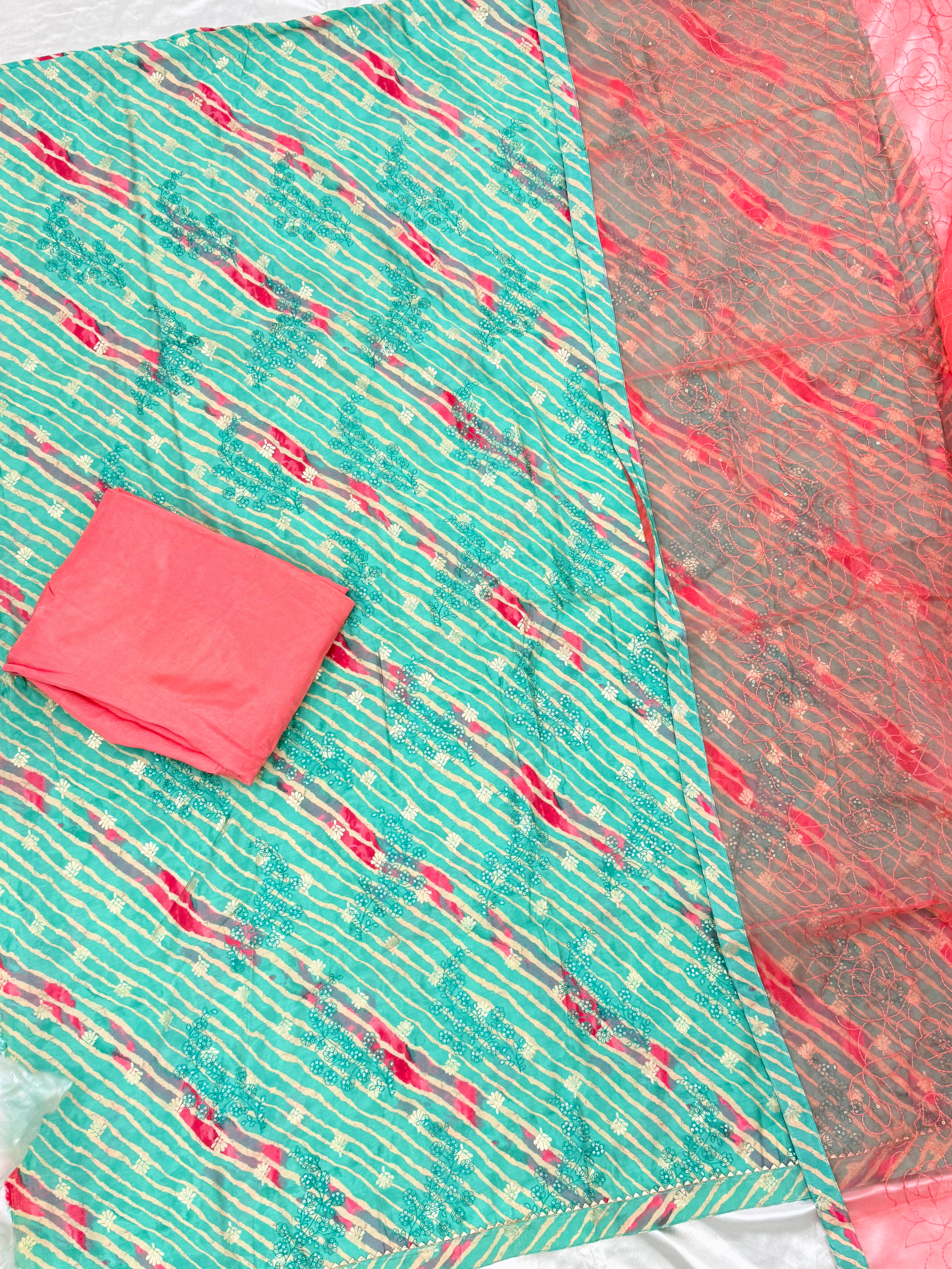 ROLEX PURE COTTON EMBROIDERY SUIT 9 Q