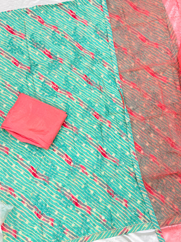 ROLEX PURE COTTON EMBROIDERY SUIT 9 Q