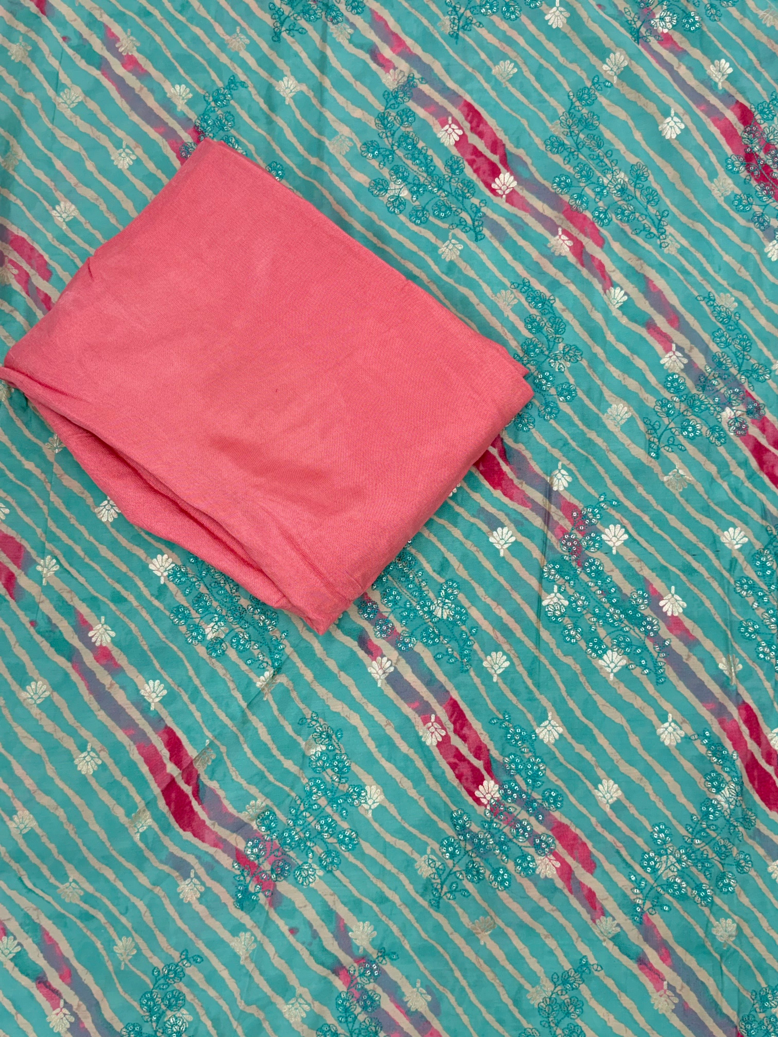 ROLEX PURE COTTON EMBROIDERY SUIT 9 Q