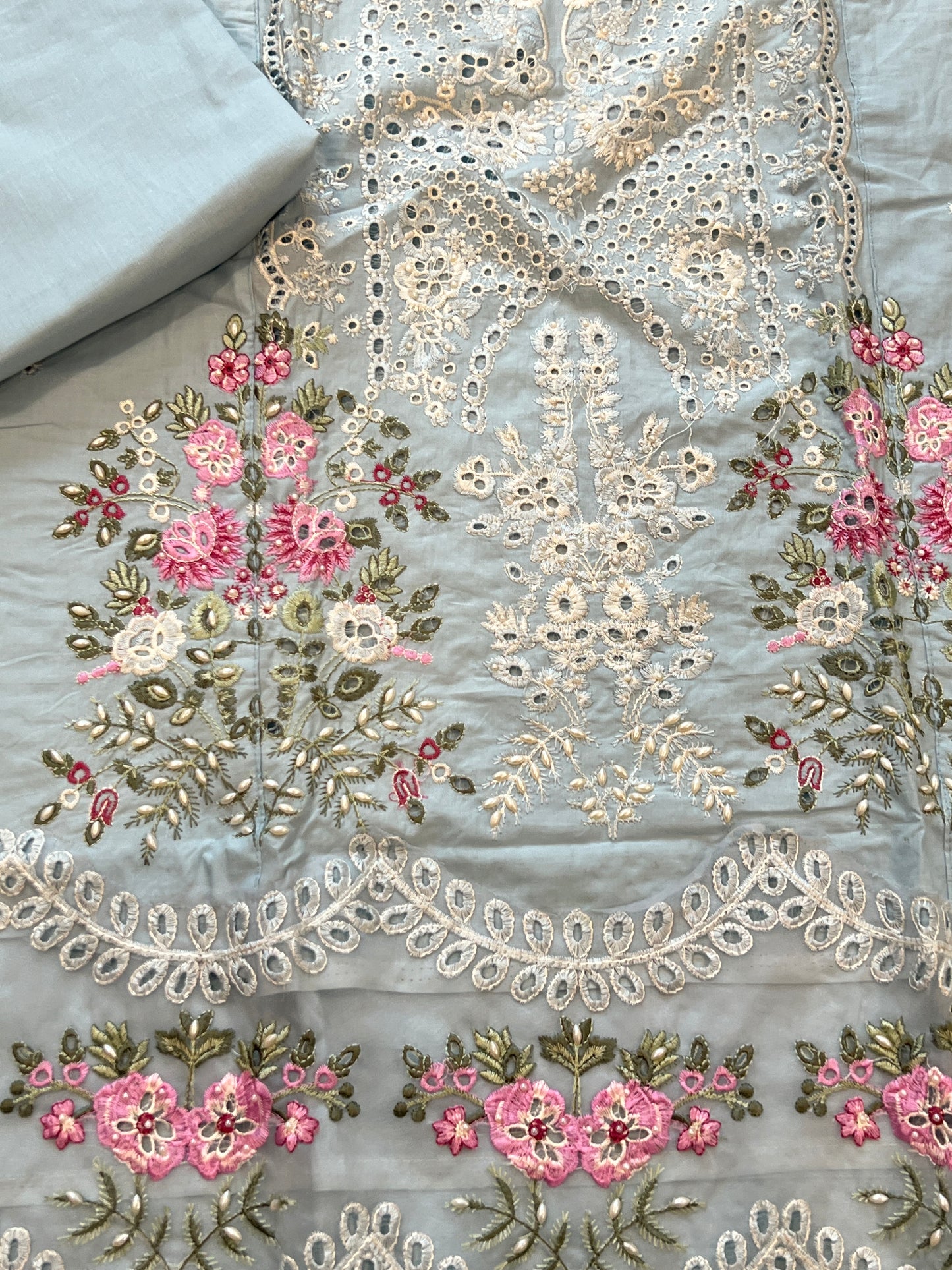 HANIA LAWN COTTON EMBROIDERY SUIT