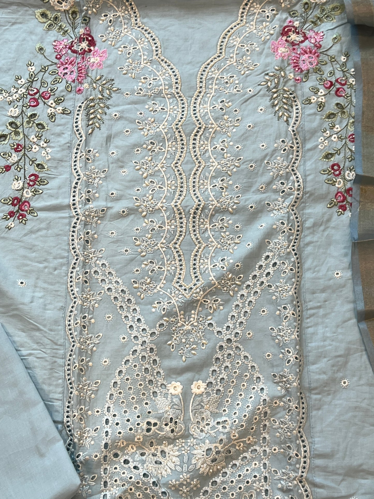 HANIA LAWN COTTON EMBROIDERY SUIT