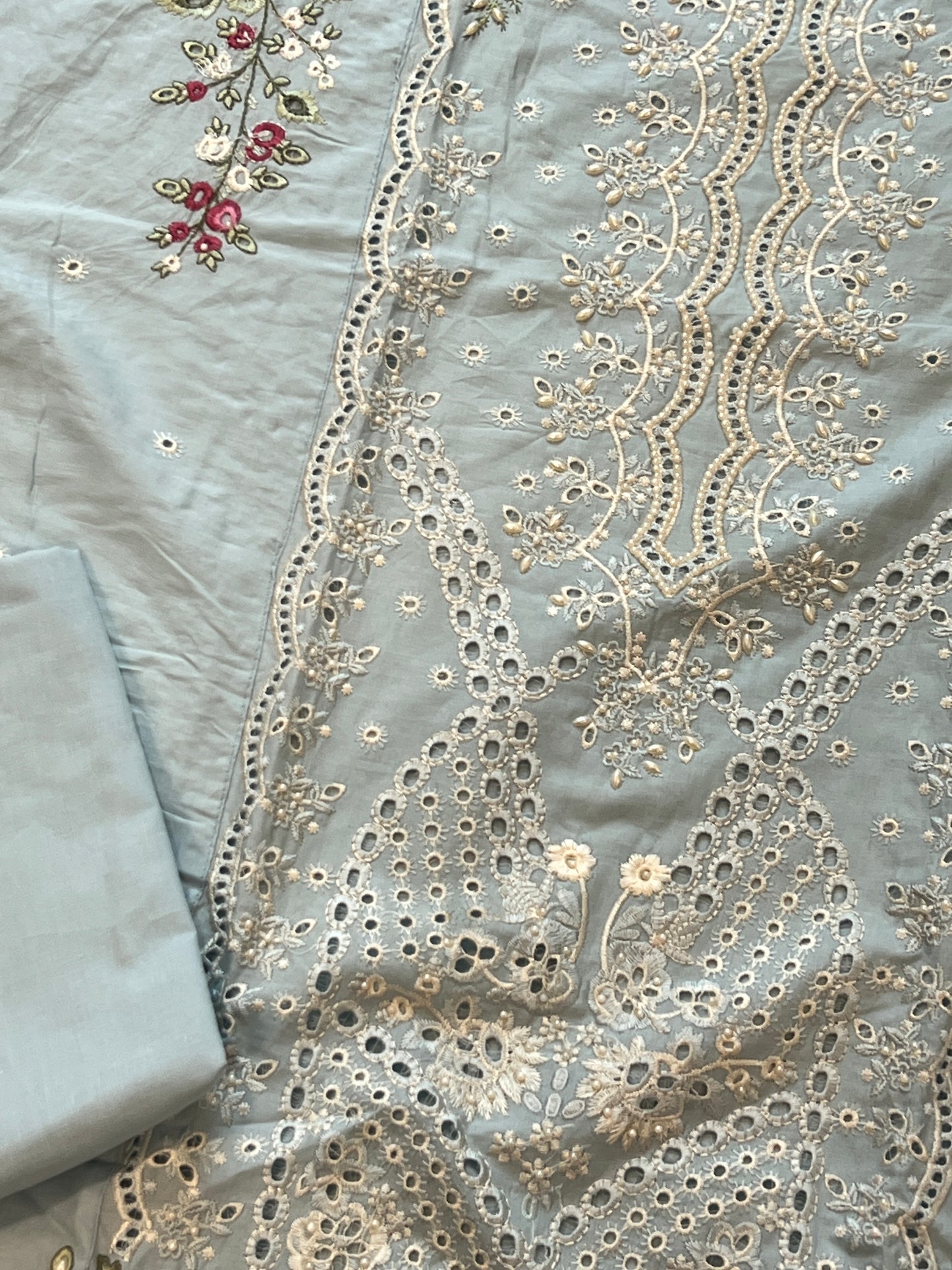HANIA LAWN COTTON EMBROIDERY SUIT
