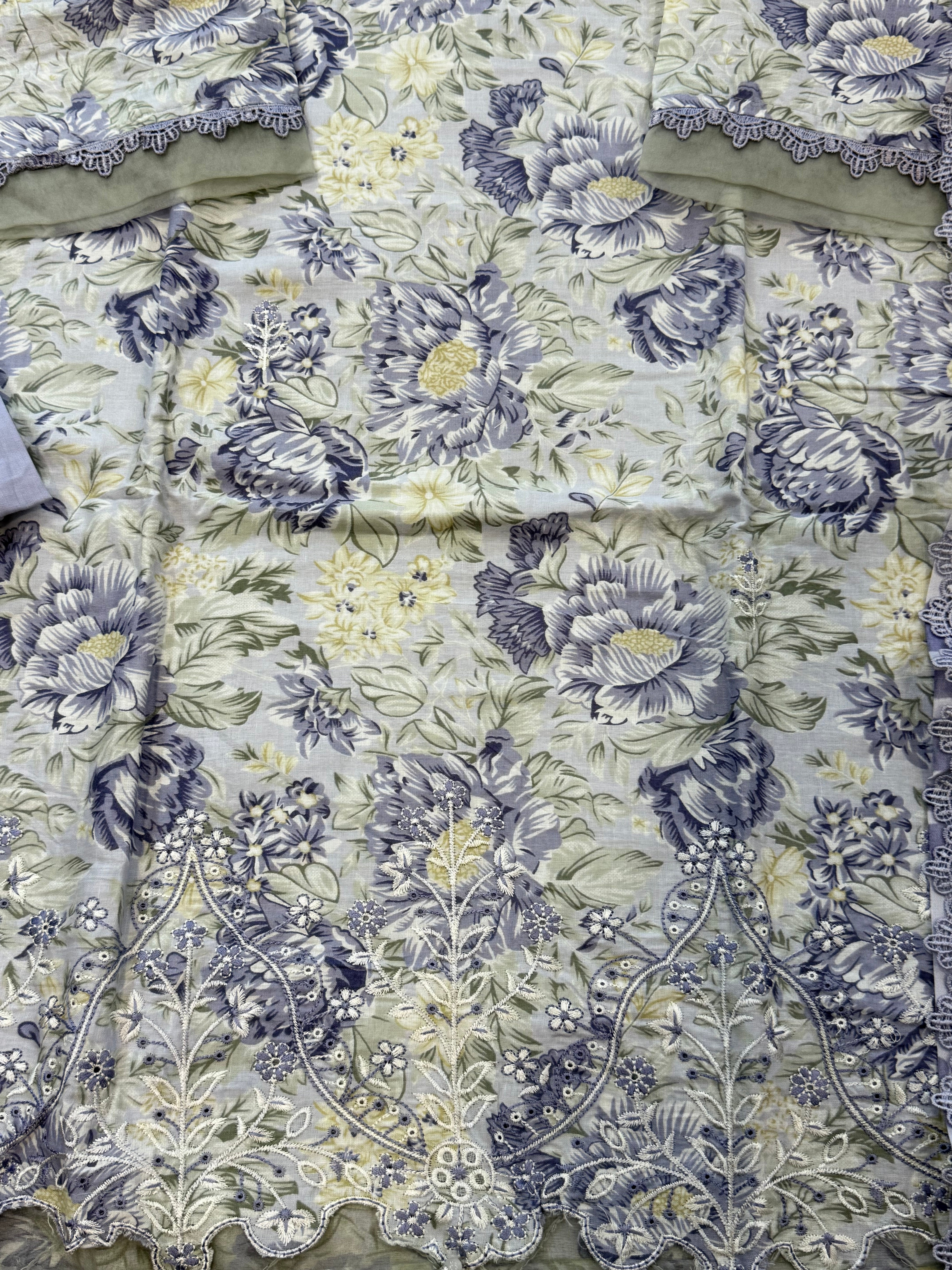 AQEEQ LAWN READYMADE SUIT 4 Q