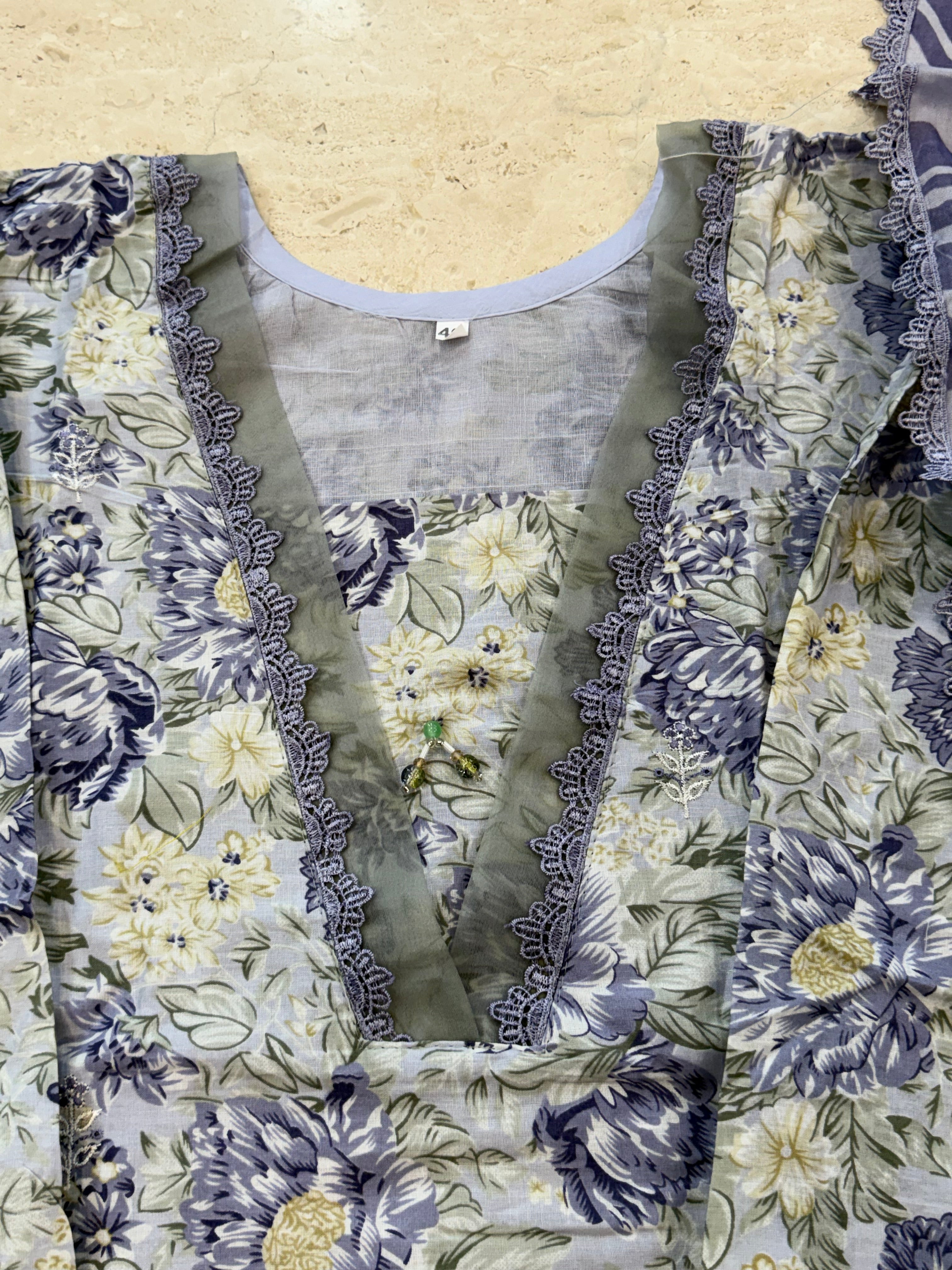 AQEEQ LAWN READYMADE SUIT 4 Q