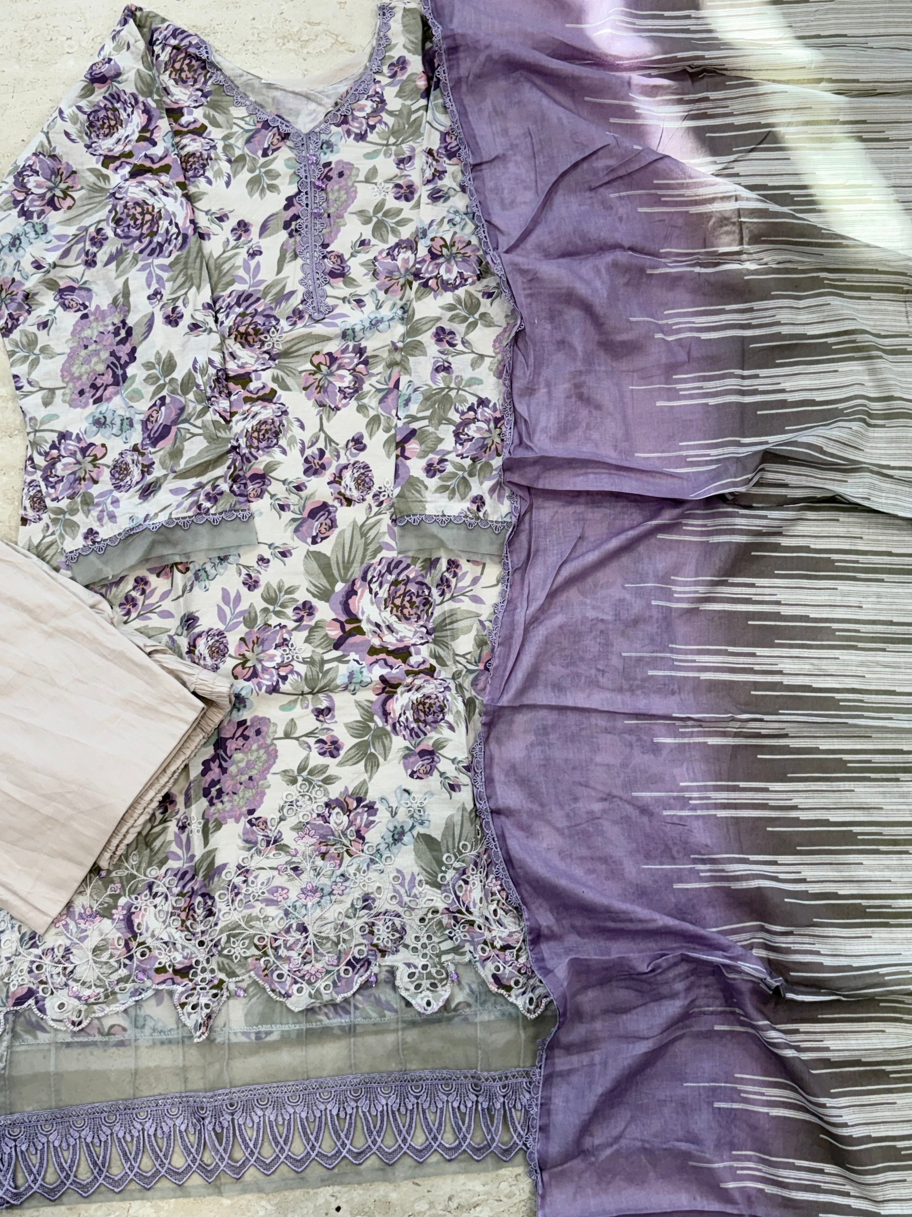 AQEEQ LAWN READYMADE SUIT 5 Q