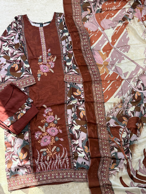 AARANYA 2 LAWN READYMADE SUIT 3 Q