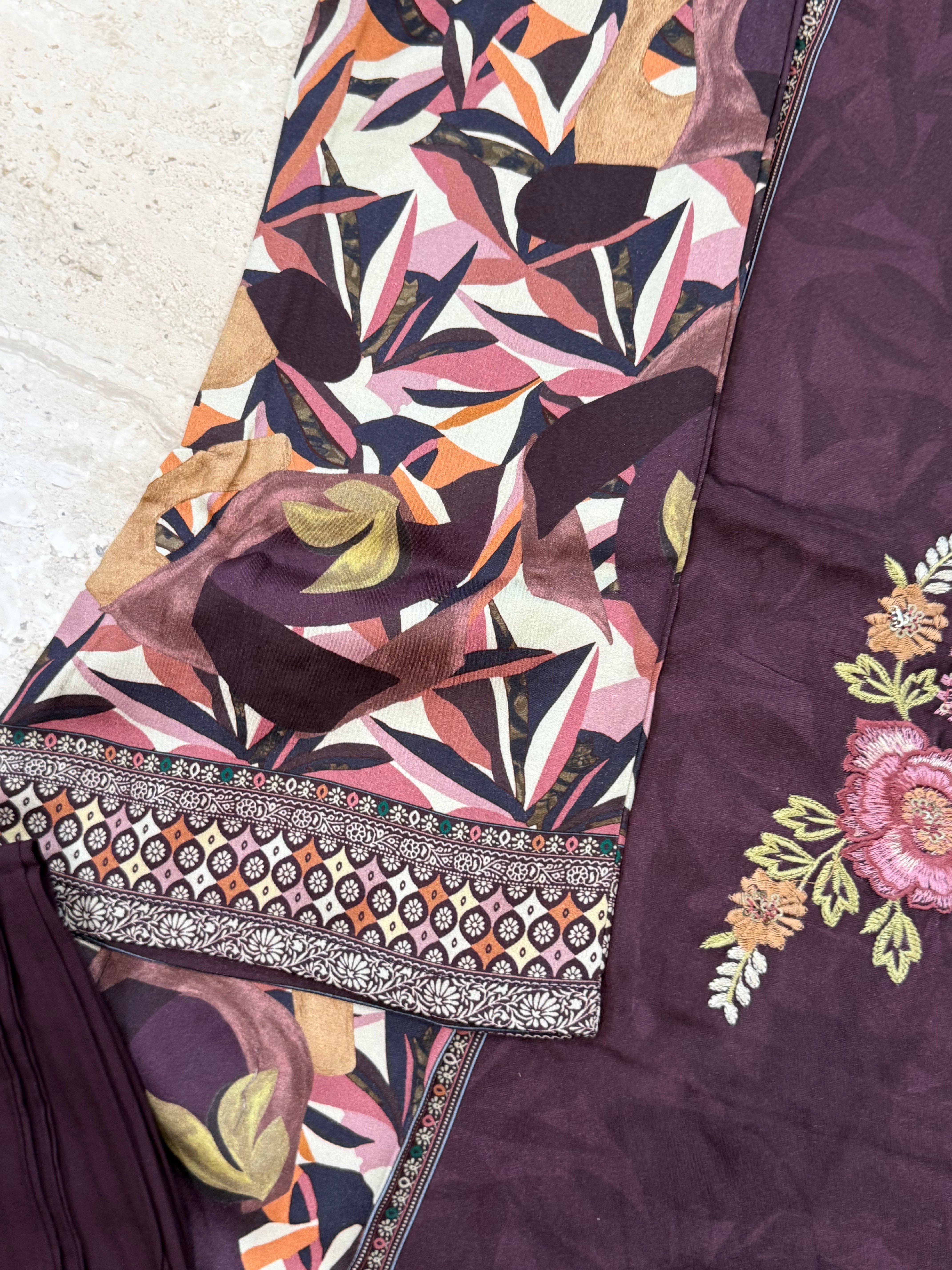 AARANYA 2 LAWN READYMADE SUIT 2 Q