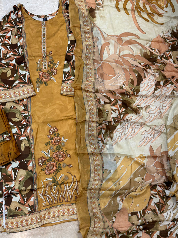 AARANYA 2 LAWN READYMADE SUIT 1 Q