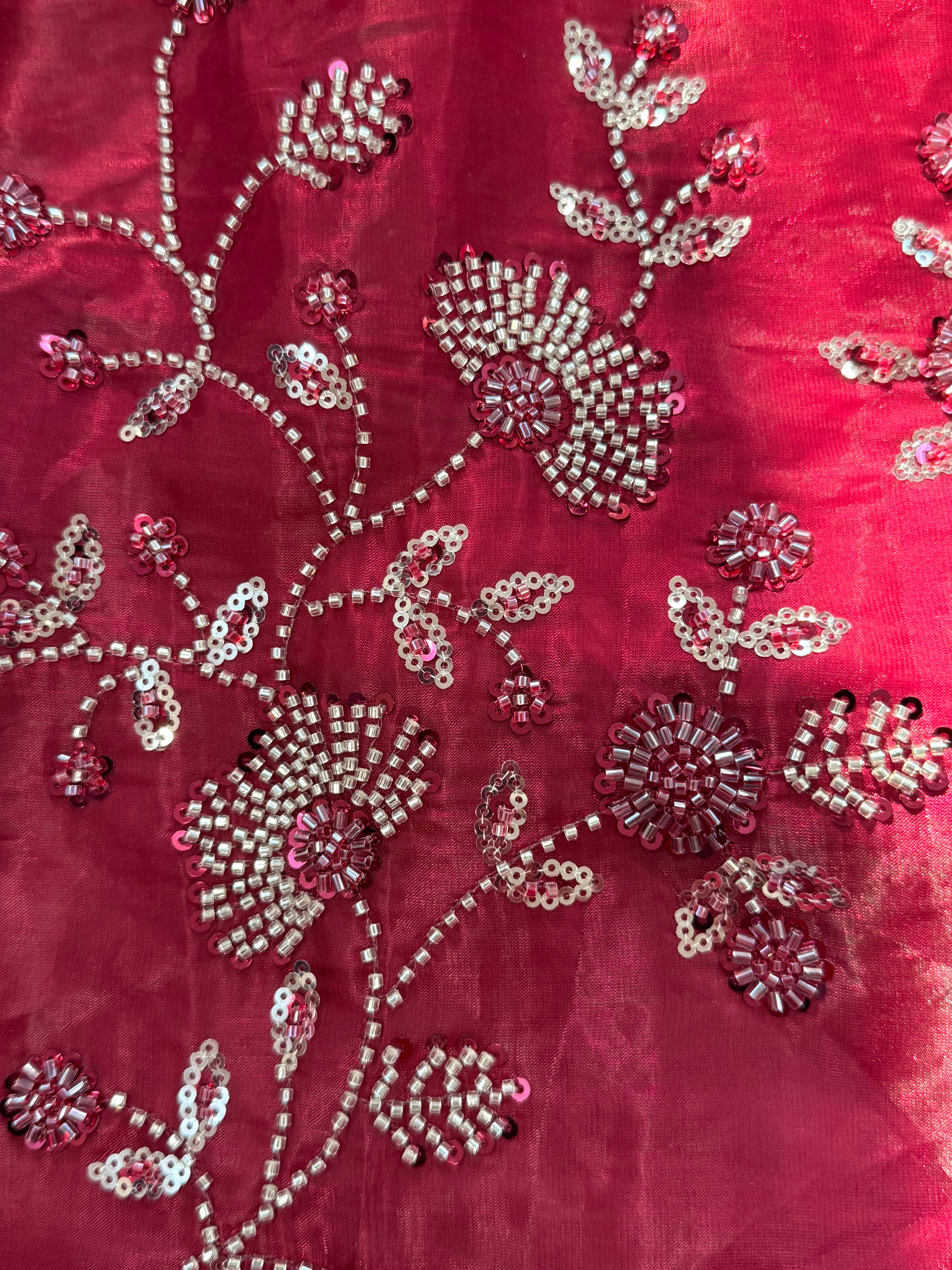 MAROON SHEHZADI HAND WORK SUIT